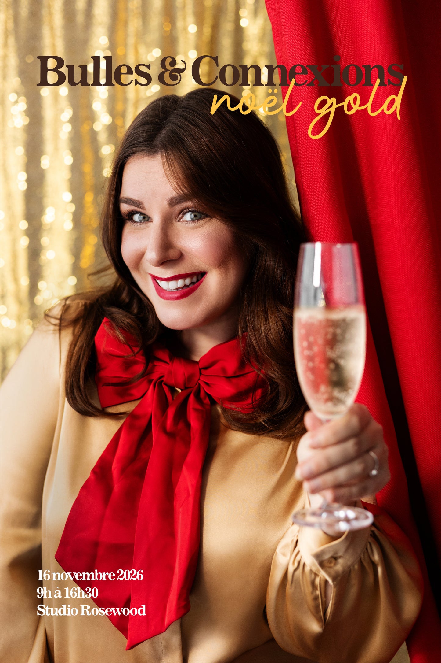 Bulles & Connexions 2026 - Noël gold