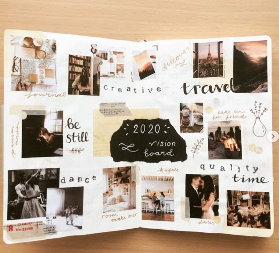 Atelier Collage: Visionboard 2025