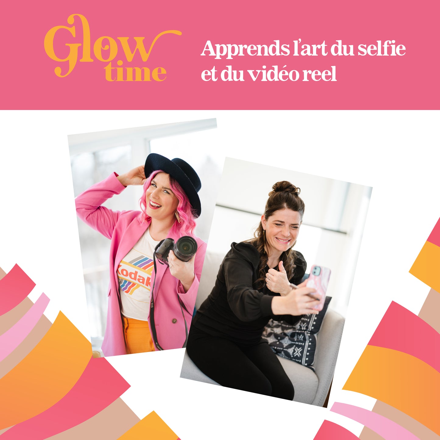 Glow Time - Apprends l'art du selfie et du vidéo reel